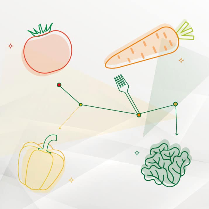 ILLUSTRATION_LEGUMES_CAMPAGNE_COMMUNICATION-VILMORIN-MIKADO_COLETTEANDCO ILLUSTRATION CAMPAGNE VILMORIN-MIKADO CRÉÉE PAR COLETTEANDCO